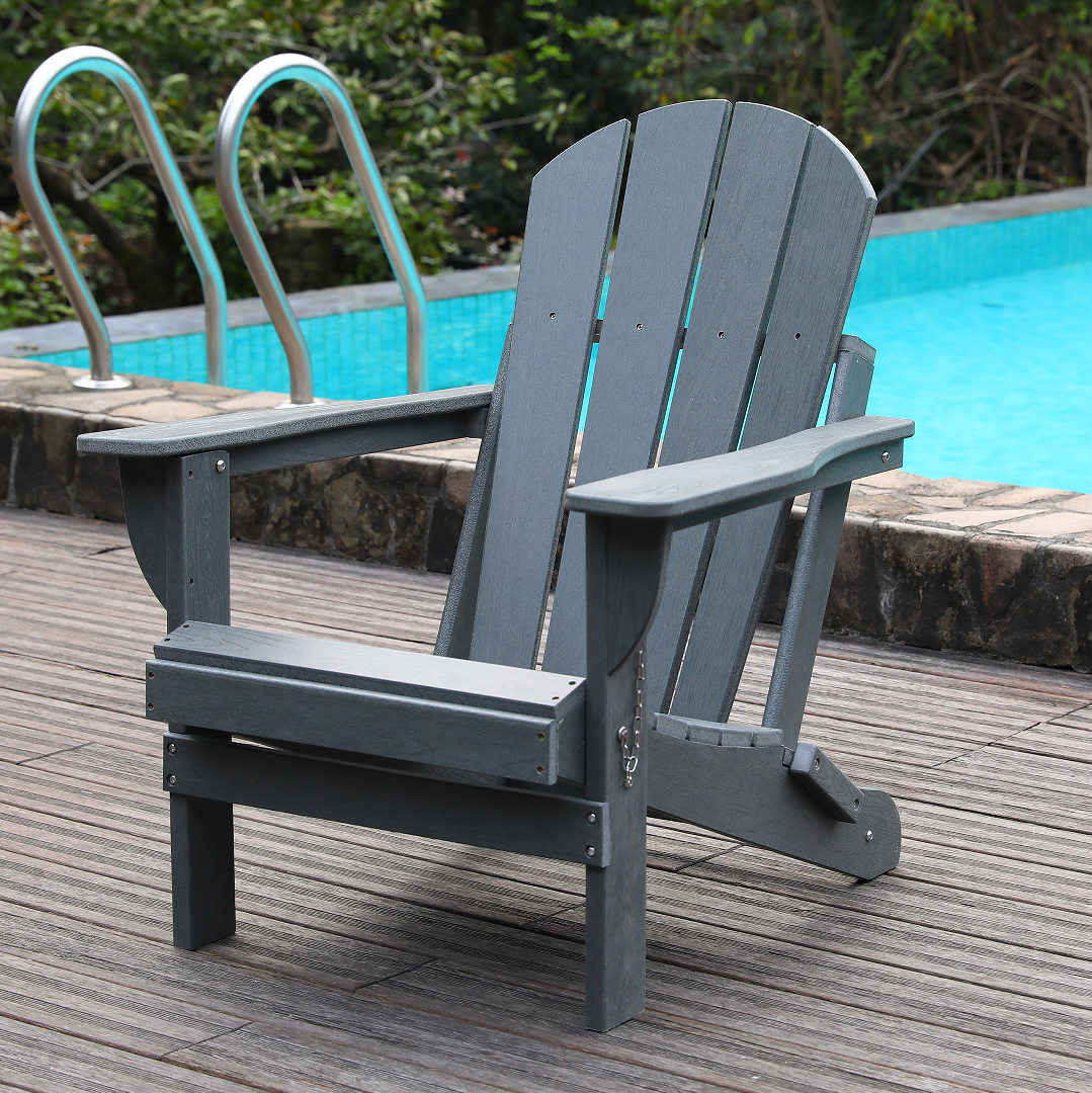 Adirondack Folding Chair with Dual Cup Holders