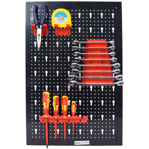 4ft Metal Garage Pegboard Tool Organizer