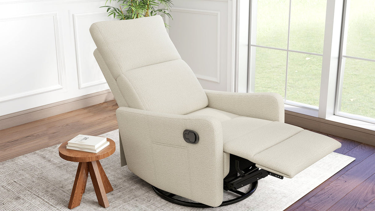 Manual Swivel Rocker Recliner Chair