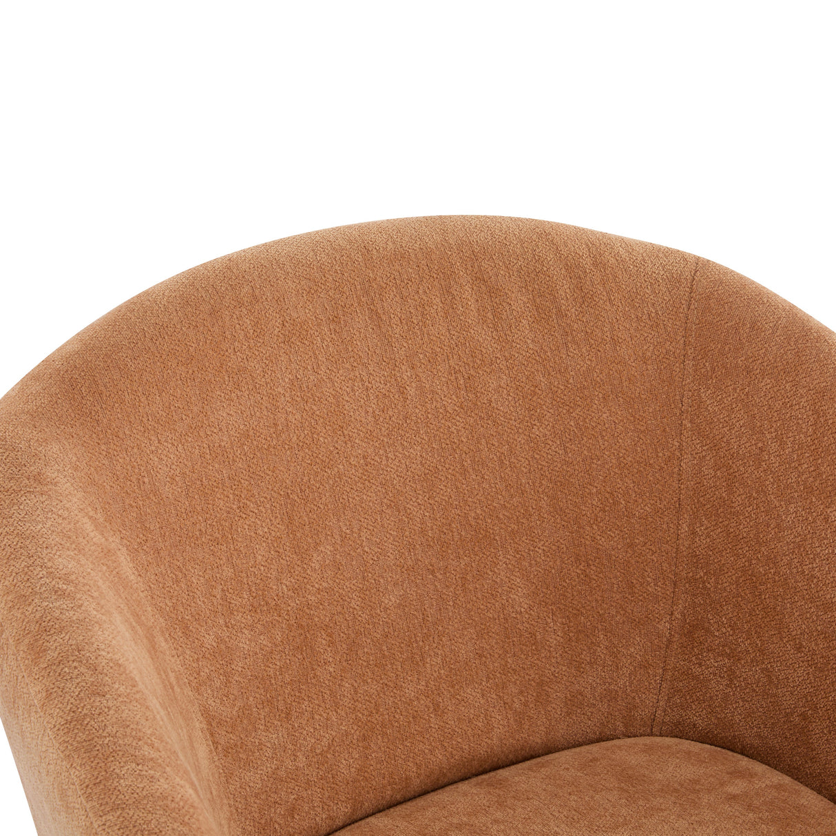 Windsor Mid-Century Accent Chair - Soft Fabric Upholstery