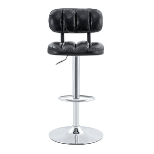 Adjustable Height Bar Stools With Footrest For Kitchen Island (Set of 2)