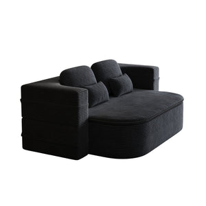 2 In 1 Foldable Sofa Bed With Multi Functional Blanket