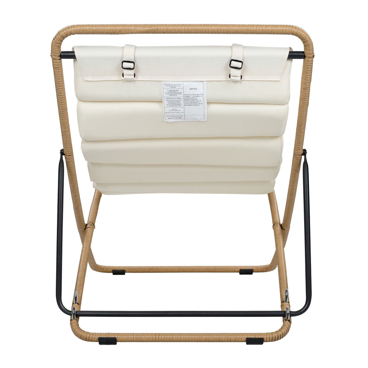 Outdoor Folding Chair With Adjustable Backrest (Set of 2)