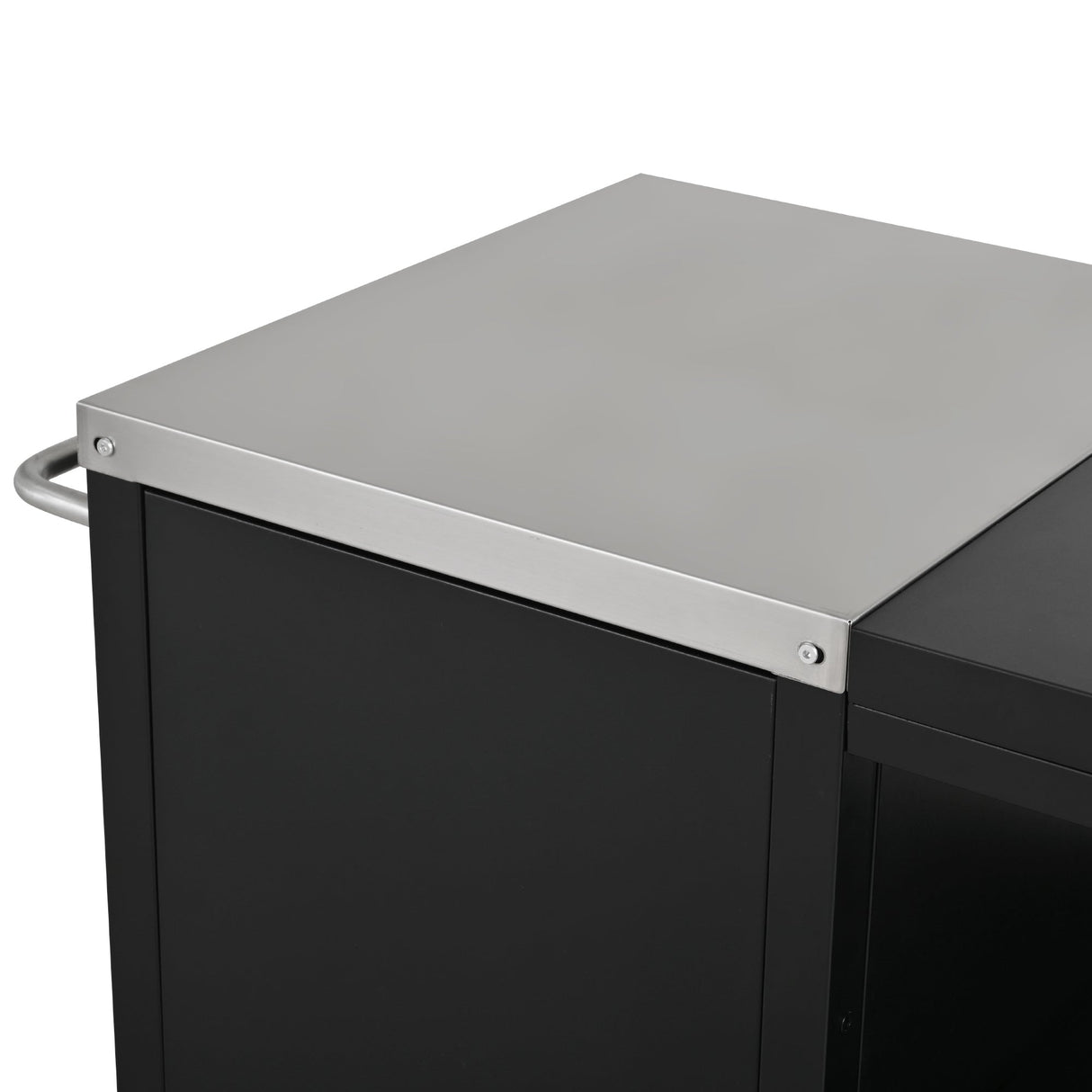 K&K 72.4' Large Grill Table for Big Green Egg