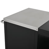 K&K 72.4' Large Grill Table for Big Green Egg