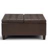 Harrison - Upholstered Coffee Table Storage Ottoman