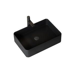 20'' Rectangular Striped Vessel Sink