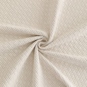 Textured Woven Modern Sofa Cover, Natural Blend Decorative Couch Throw Blanket