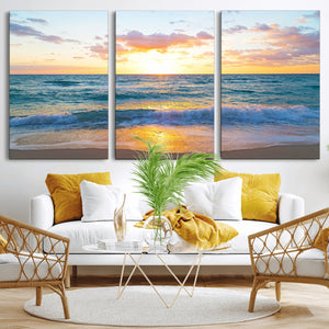 Coastal Wall Art - Vintage World Map Canvas Print with