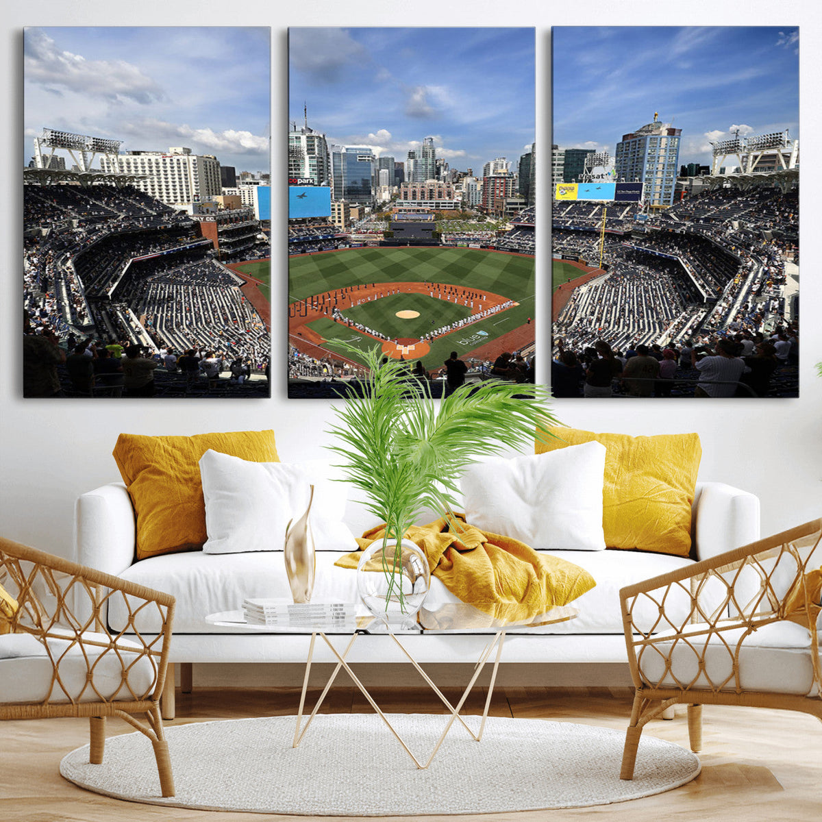 San Diego Padres Baseball Team Print - Petco Park Stadium