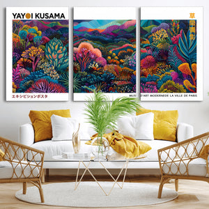 Framed Yayoi Kusama 1986 Wall Art Print – Japanese Wall Art