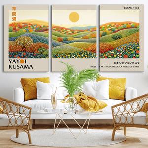 Yayoi Kusama Wall Art Print – Yayoi Kusama Wabi Sabi