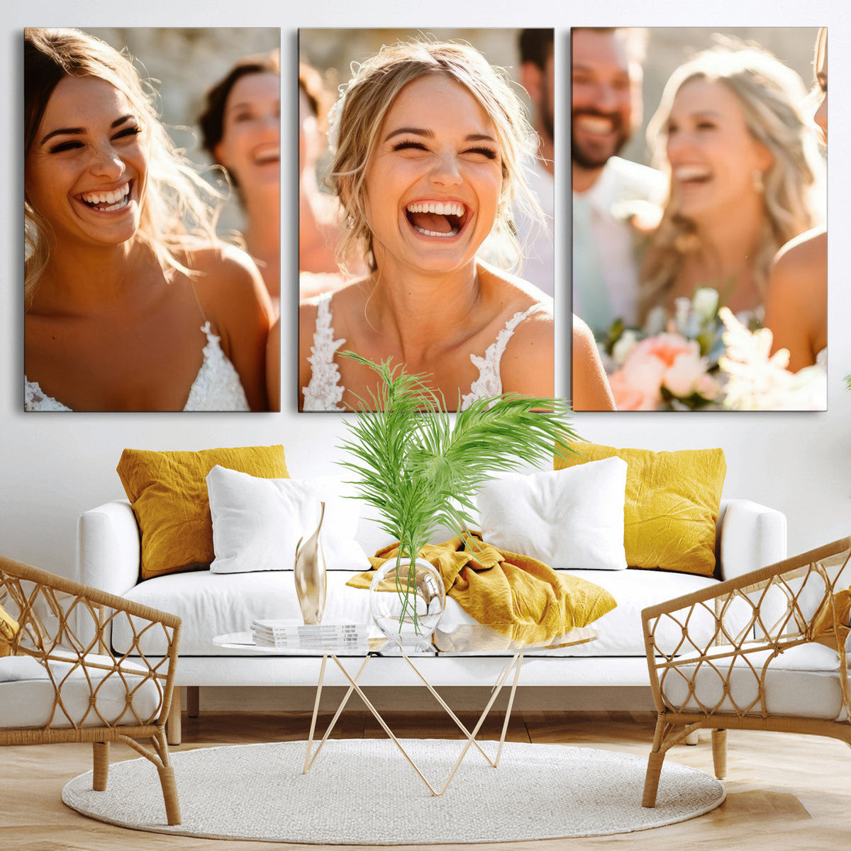 Custom Canvas Print, Personalized Photo Wall Art Unique