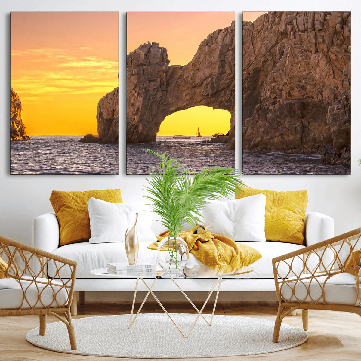 El Arco Cabo San Lucas Ocean Arch Wall Art Canvas Print