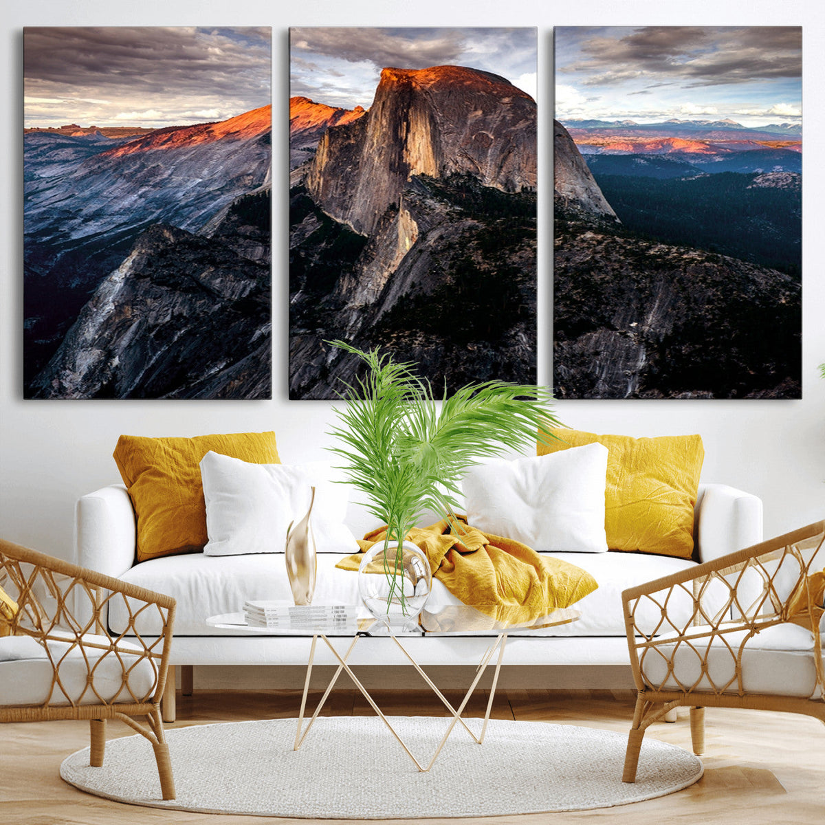Half Dome Yosemite Wall Art – Majestic Mountain Landscape