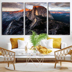 Half Dome Yosemite Wall Art – Majestic Mountain Landscape