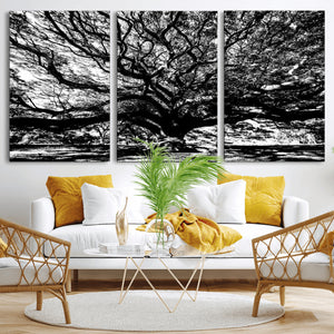 Mighty Angel Oak Wall Art | Angel Oak Tree Art Print