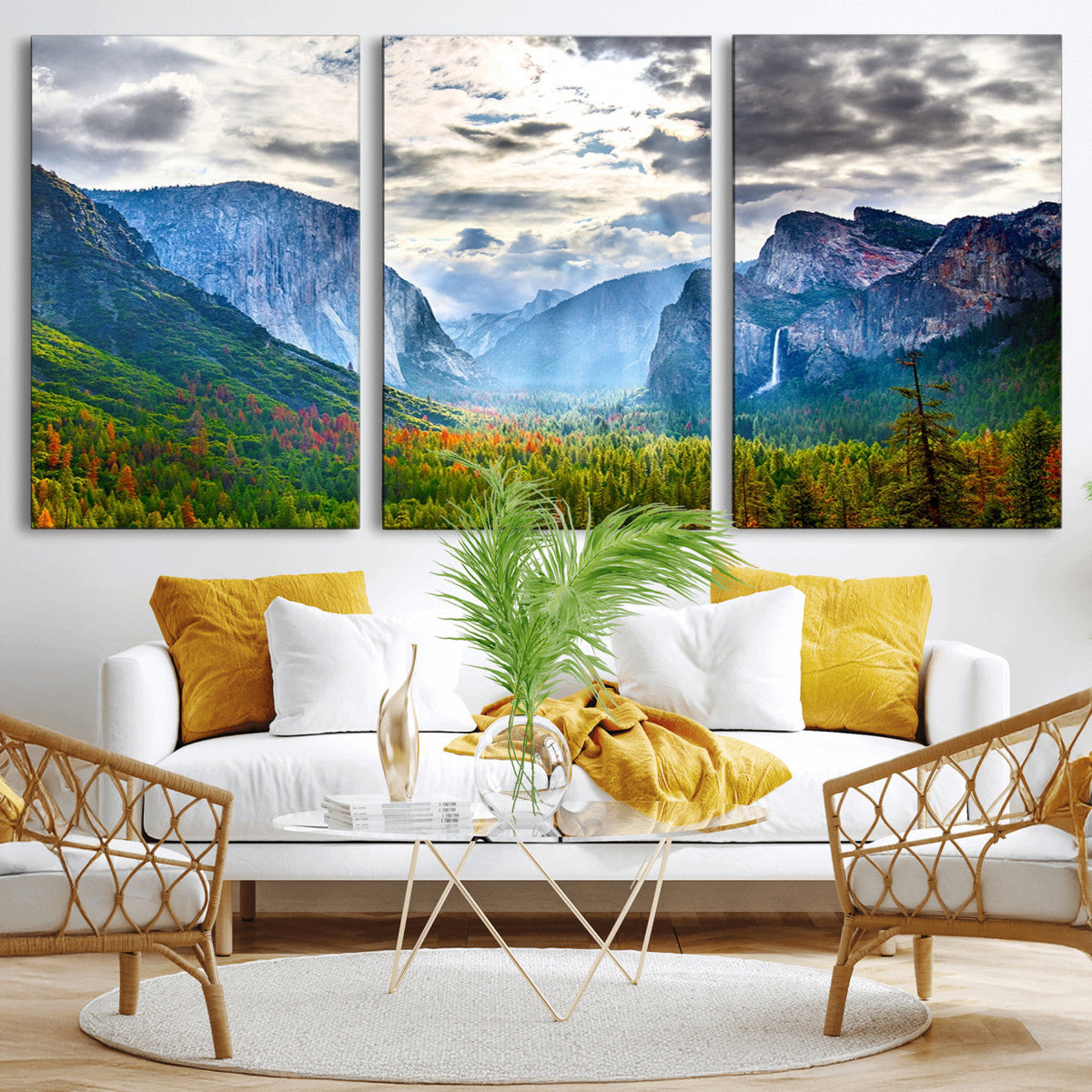 Yosemite National Park El Capitan Landscape Wall Art,