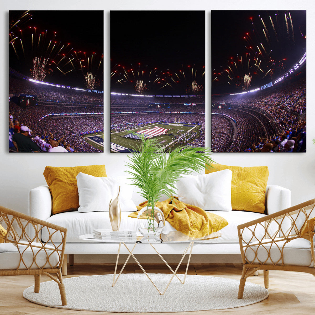 New York Giants Football Team Print - East Rutherford