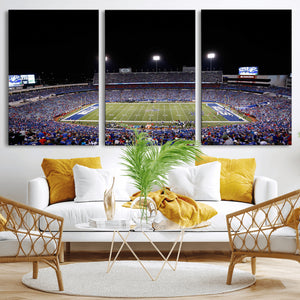 Buffalo Bills Wall Art - Buffalo Bills Stadium Canvas Print,