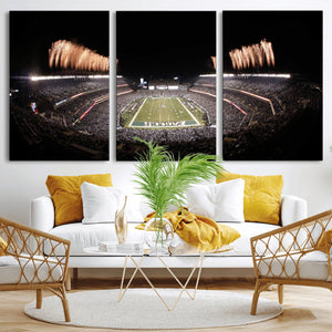 Eagles Field Stadium Wall Art - Lincoln Financial Field