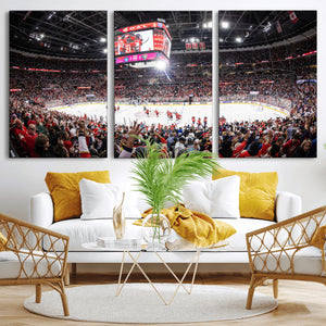 Amerant Bank Arena Wall Art Canvas Print - Basketball Arena