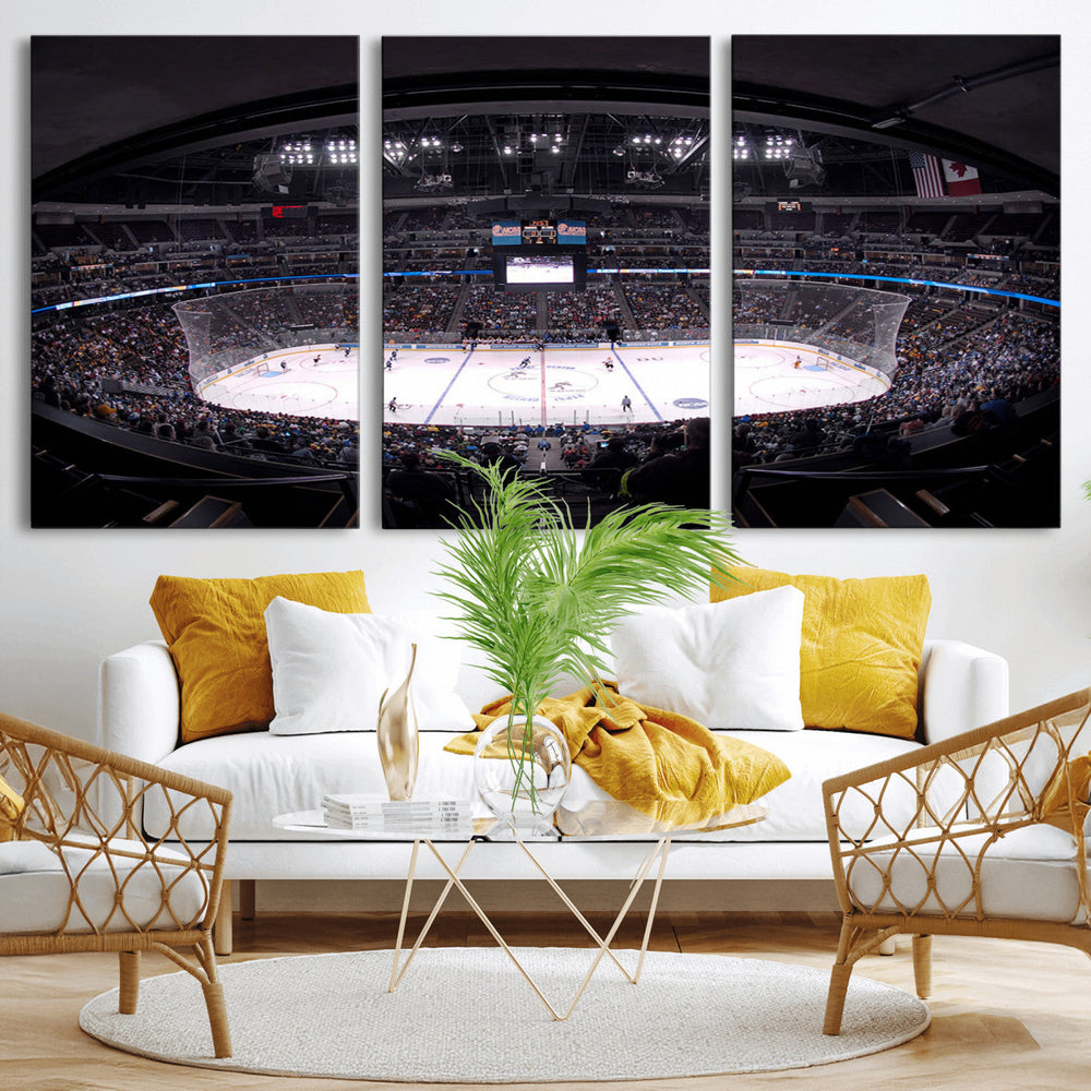 Ball Arena Denver Colorado Avalanche Hockey Team Wall Art