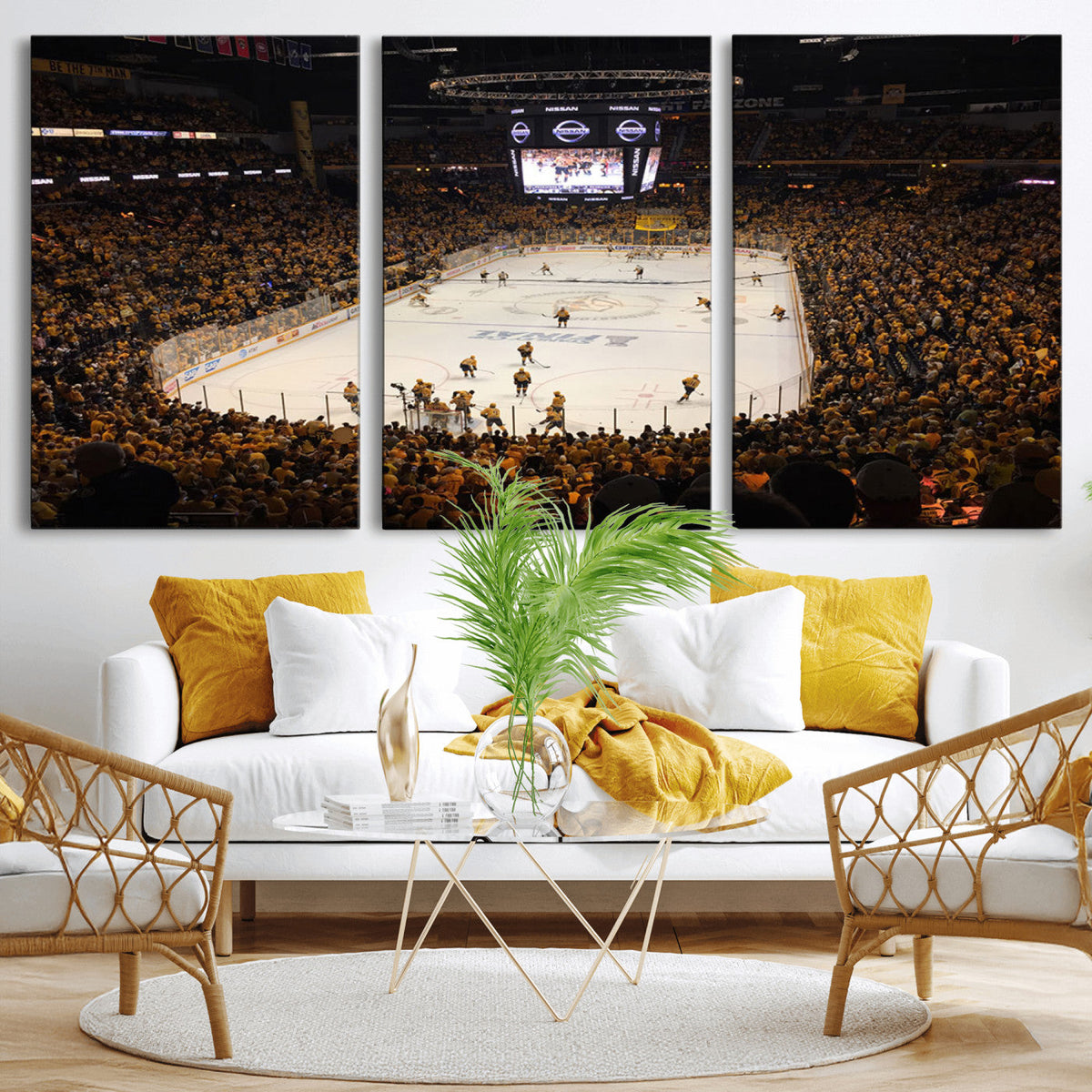 Bridgestone Arena - Nashville Predators Hockey Team Print -