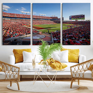 Florida Tampa Raymond James Stadium Wall Art Canvas Print -