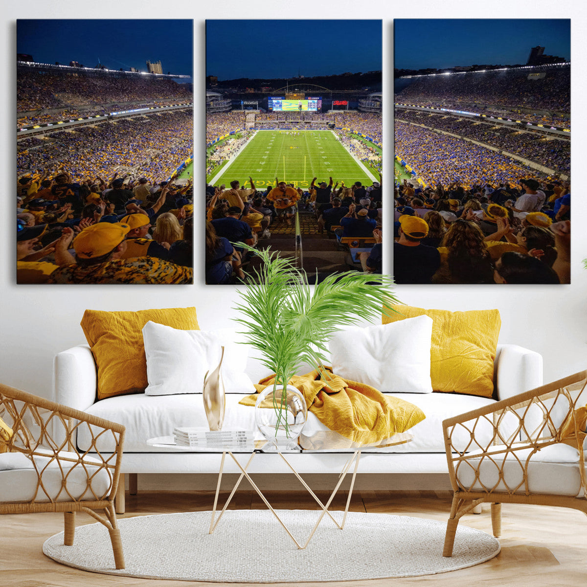 Pittsburgh Panthers Football Team Print - Pittsburgh