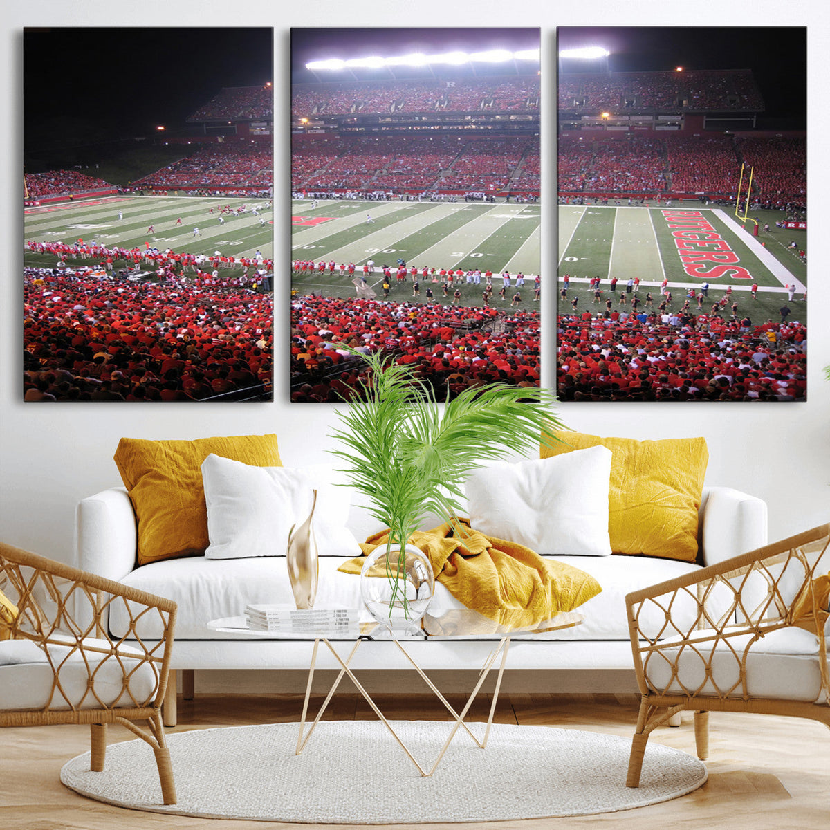 Rutgers University Scarlet Knights Football Team Print -