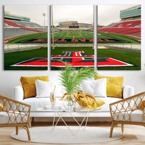 Texas Tech Red Raiders Football Team Print - Lubbock Jones