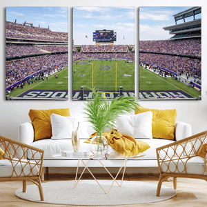 TCU Horned Frogs Football Team Print - Fort Worth Amon G.