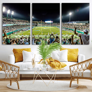 The Tulane University Green Wave Football Team Print - New