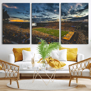 University of Wyoming Cowboys Football Team Print - Laramie