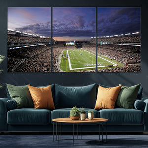 New England Patriots Football Team Print - Foxborough