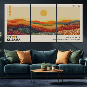 Yayoi Kusama Art Print Wall Decor – Yayoi Kusama Wabi Sabi