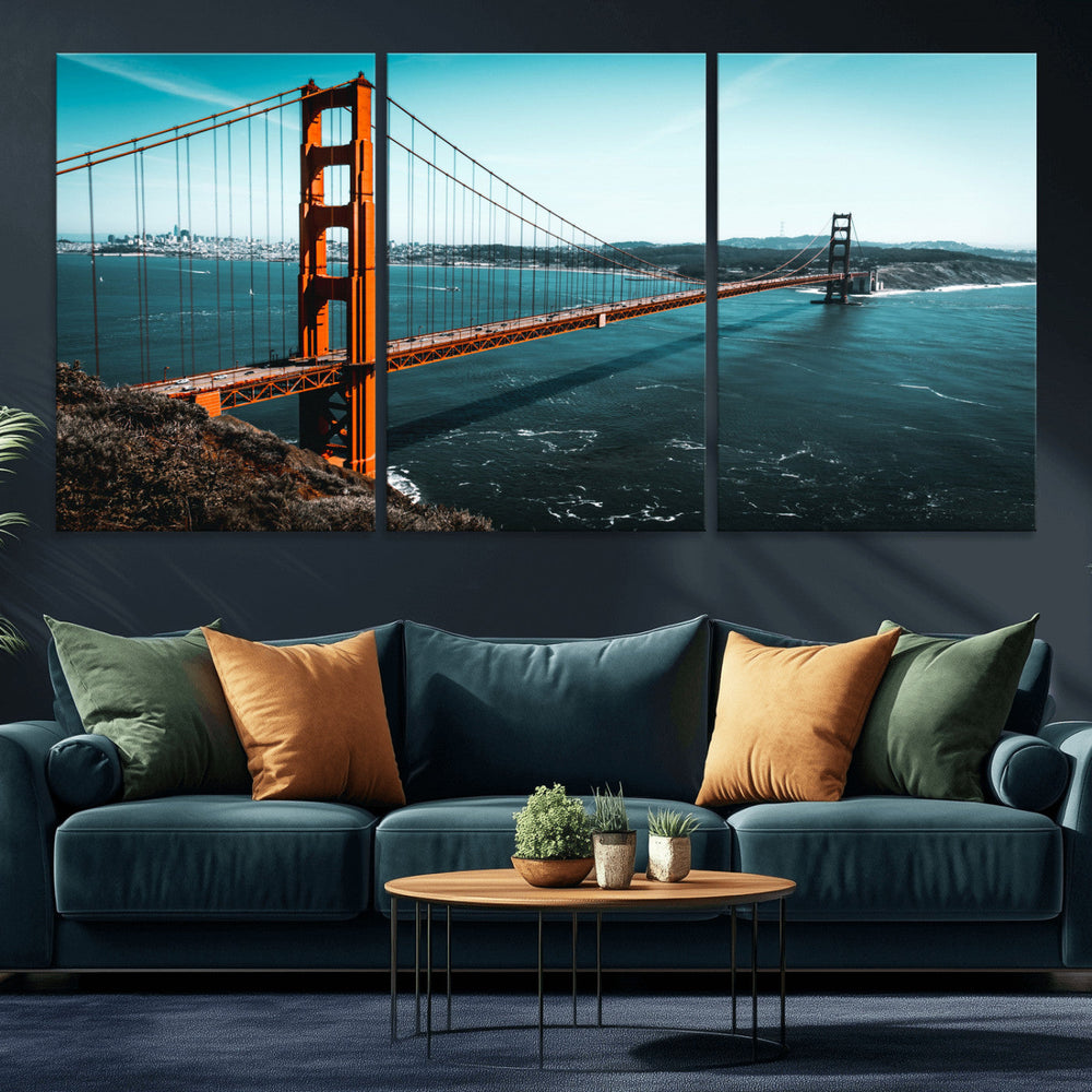 Golden Gate Bridge Wall Art Canvas Print – San Francisco
