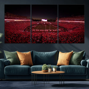 Sanford Stadium Wall Art Canvas Print – Georgia Bulldogs