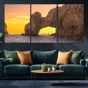 El Arco Cabo San Lucas Ocean Arch Wall Art Canvas Print