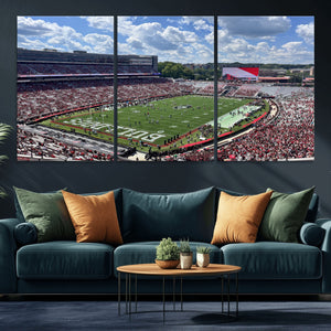 Georgia Bulldogs Stadium Wall Art Canvas Print, Sanford