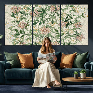 William Morris Jasmine 1872 Canvas Wall Art — Arts and