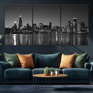 Chicago Wall Art Canvas Print