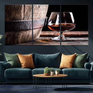 Scots Whiskey Wall Art Canvas Print