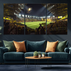 Columbus Crew Soccer Team Print - Columbus Crew Stadium Wall