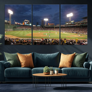 Boston Red Sox Baseball Team Print Canvas - Massachusetts