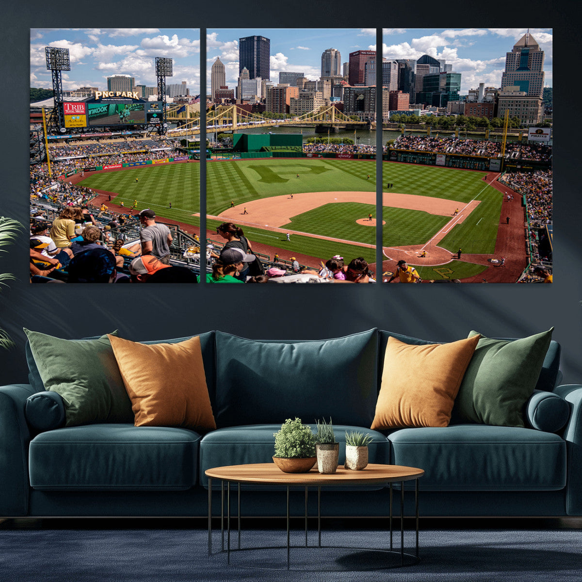 Pittsburgh Pirates Baseball Team Print - PNC Park Stadium