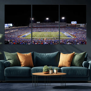 Buffalo Bills Wall Art - Buffalo Bills Stadium Canvas Print,