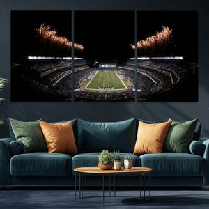Eagles Field Stadium Wall Art | Philadelphia Eagles Football