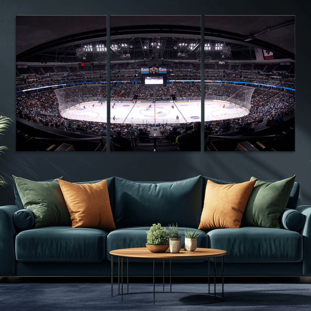 Ball Arena Denver Colorado Avalanche Hockey Team Wall Art